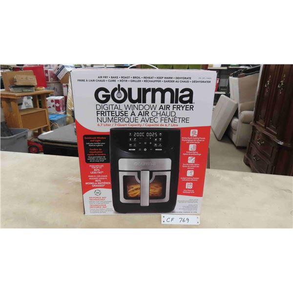 New in Box Gourmia Digital Window Air Fryer