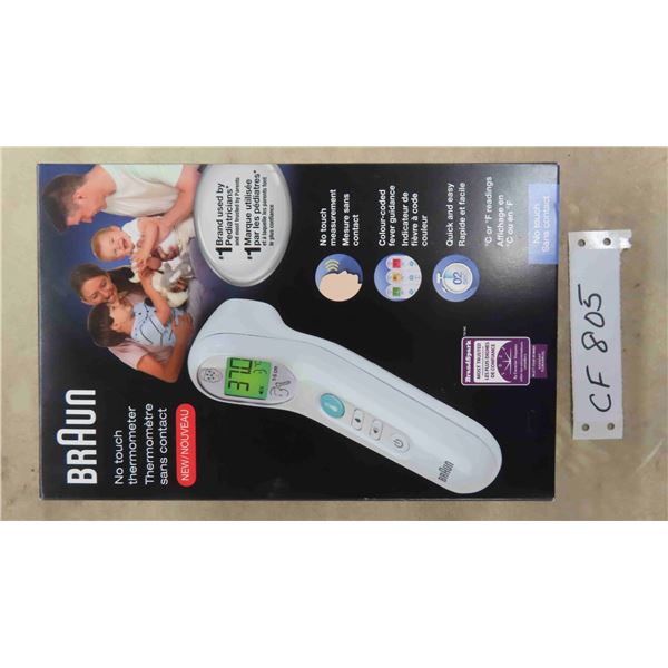 New in Box Braun No Touch Thermometer