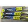 Image 3 : 7 Michelin Wiper Blades ; 14"  , 18" ,  20" 