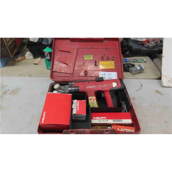 Hilti DX 450 Power Driver with Case