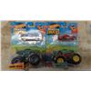 Image 4 : New in Package 8 Hot Wheels Monster Truck with Bonus Vehicle