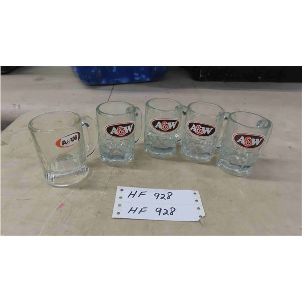 Baby Root beer Mugs  (5) 