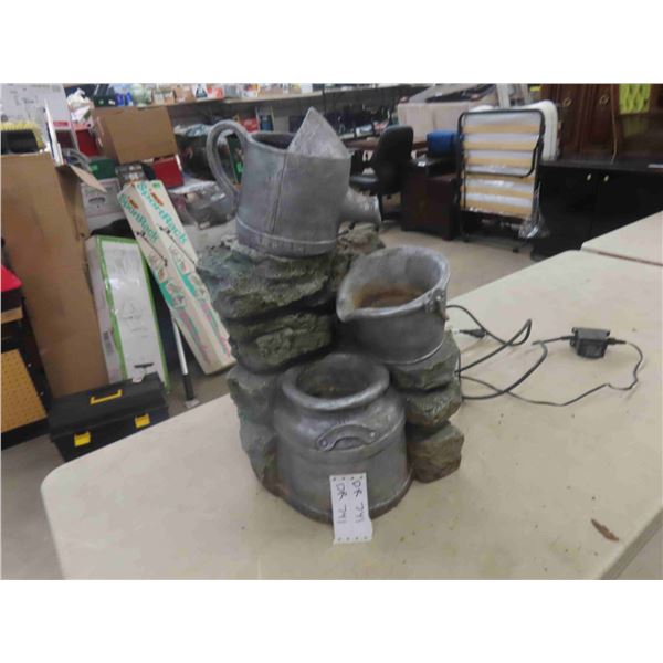 Water Fall Yard Décor 24" Tall 