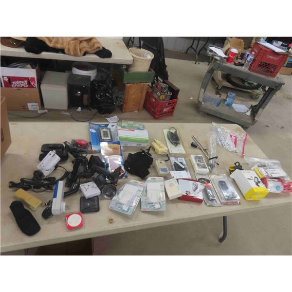 Cell Phone Accessories, Hands free Adapter, Wireless Thermometer, iPod Navigator, 