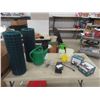 Image 1 : Snow fence, Watering Can, Solar Light Post Cap, plus more
