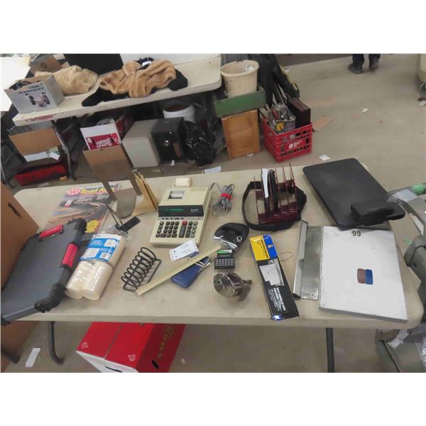 Office Supplies ; Calculator, Clipboards, Organizers, Pencil Sharpener