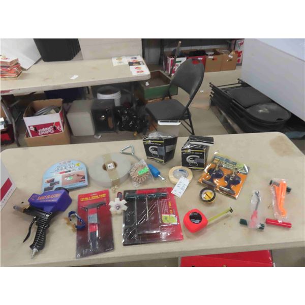 Autobody Tools + Supplies ; Sand Blaster, 1 in 1 Trim Tool, Pull Rids, Dent Puller, 