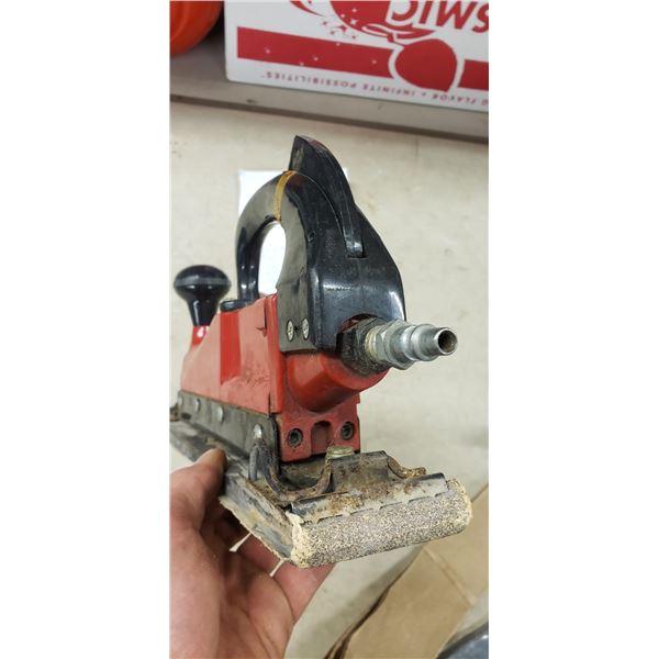 Power Fist Air Double Piston Straight Line Scraper with Paper