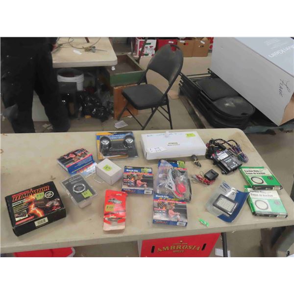 Automotive Items ; Gauges, Battery Guard, Auxiliary Light, Remote Start, Backing 