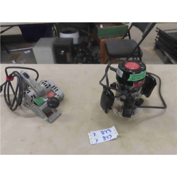 Craftsman Router + Power Hand Plane