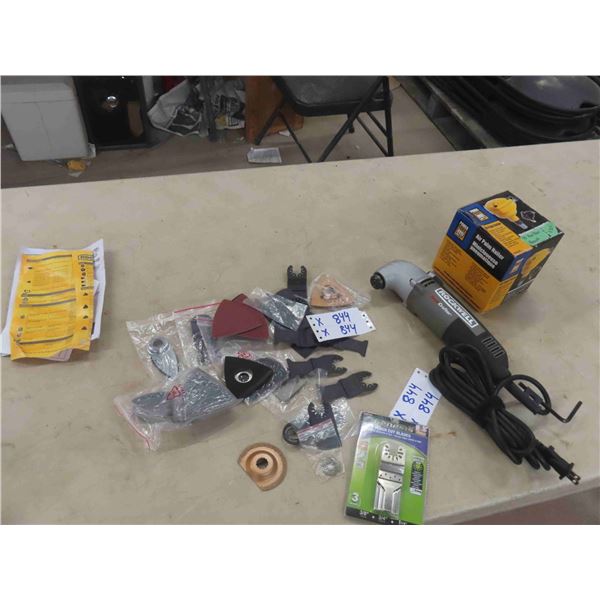 Sanding Accessories, Rockwell SoniCrafter, Air Palm Nailer