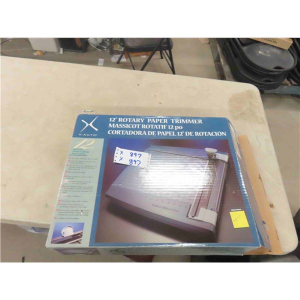 New 12" Rotary Paper Trimmer
