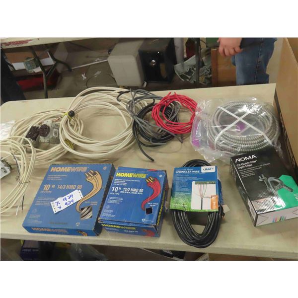 Electrical Wire ; 14/2, BX, 14/3, 12/2, plus others