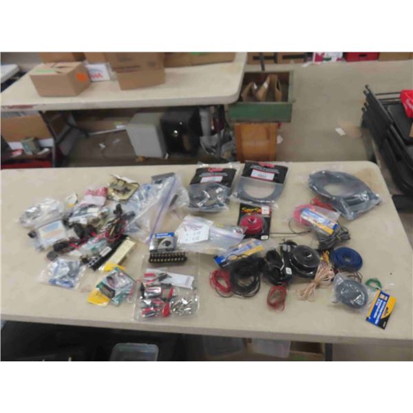 Auto Wire, Toggle Switch, Primary Wire, Clamps, Fuses, plus more