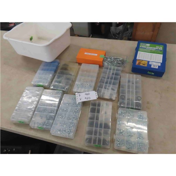 Hardware Kits ; O-ring, Cotter Pin, Nuts, Screws, Grease Nipples, E Clips, plus more