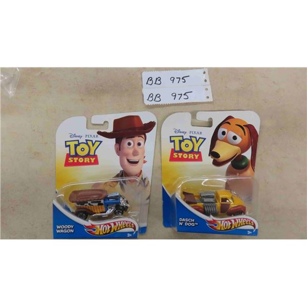 2 Hot Wheels: Toy Story Woody Wagon, Dasch N' Dog