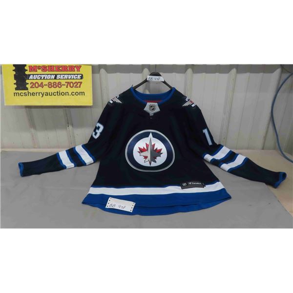 Winnipeg Jets Pierre Luc Dubois #13 Fanatics Blue Jersey Size Medium