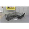 Image 1 : 2 Cage Traps - Larger One Works 24'' x 8'' x 8'' , Smaller One Missing Parts 6'' x