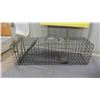 Image 2 : 2 Cage Traps - Larger One Works 24'' x 8'' x 8'' , Smaller One Missing Parts 6'' x