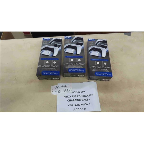 3 New Nyki Playstation 5 Charging Base