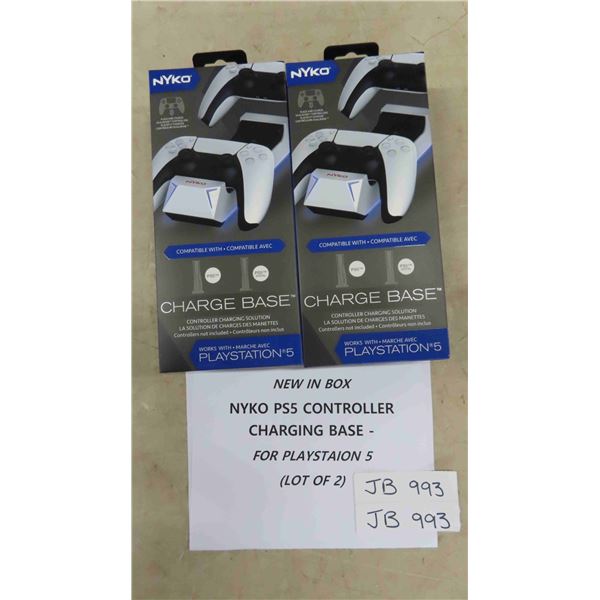 2 New Nyki Playstation 5 Charging Base
