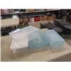 Image 5 : Storage Tub 33'' x 19'' x 13'' , 4 Small Containers