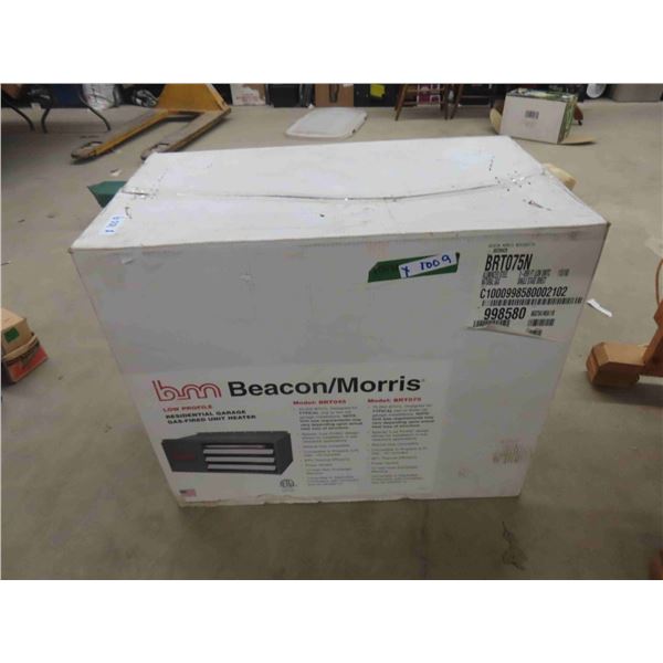 New BM Beacon/Morris 75000 BTU Gas Fired Unit Heater