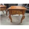 Image 4 : Pine Coffee Table 17'' x 34'' x 34'' , 2 End Tables 23'' x 22'' x 27''