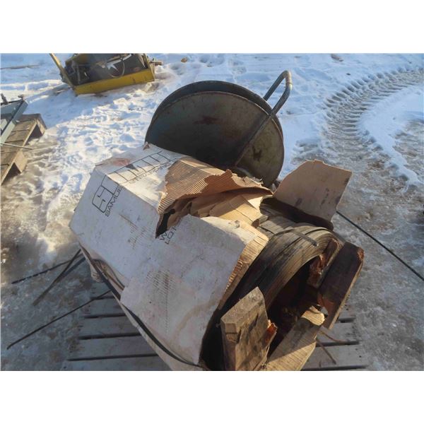 Rolls of Metal Strapping , Reel Loaded with Metal Strapping