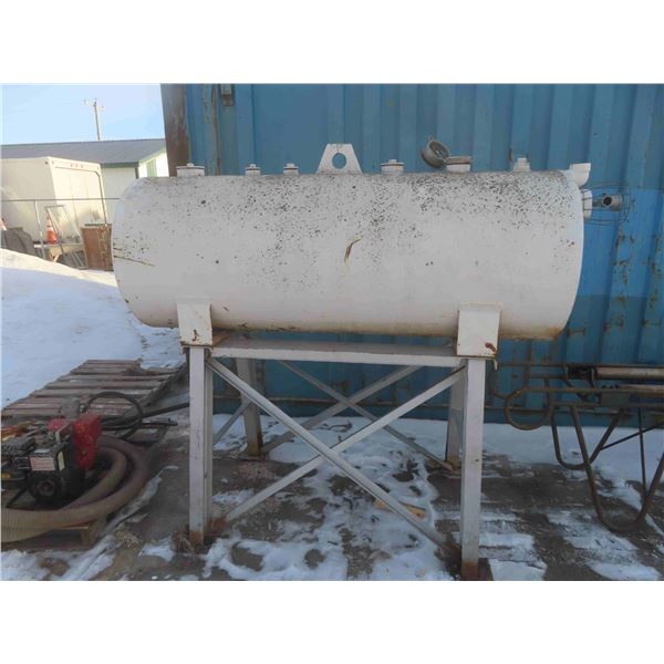 10L? Fuel Tank on Stand  6' Long x 6' Tall