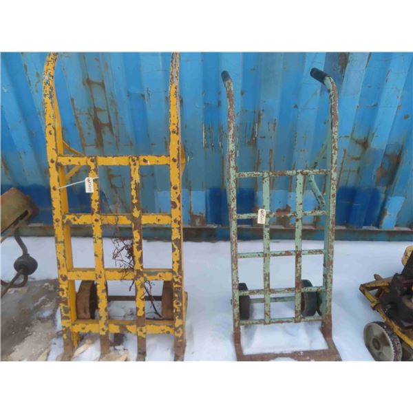 2 Vintage Warehouse Dollys