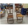 Image 1 : 2 Press Back Chairs