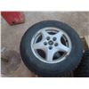 Image 3 : 4 Tires and Rims - Firestone 205/70R 15