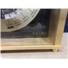 Image 2 : Seiko World Clock in Case -approx. 9" x 9" - small crack upper right corner pictured