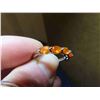 Image 7 : New Orange Opal Ladies Ring 5mmx3mm on Sterling Silver Sz 8 from Mexico