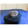 Image 2 : 14kt Gold with Diamonds Men's Ring Sz 13 Total Weight 14.4 gr