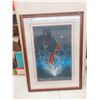 Image 1 : Indigenous Art Framed Print Gabriel Bennett 20.5" x 28"