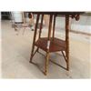 Image 2 : Parlour Table with Leather Covered Top 26" x 28"