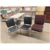 Image 1 : 4 Waiting Room Chairs