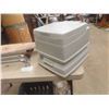 Image 2 : Camping Mastercraft 10L Toilet, 2 Safety Rails 24", Folding Stool, Skate Board
