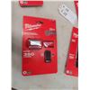 Image 4 : 5 New Milwaukee Tools ; penlight 250 Lumens, Magnet Flood Light 300 Lumens,