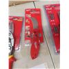 Image 5 : 10 Milwaukee Tools; Flip Knife, 12" Nail Puller, Folding Utility Knife, 11 in 1 Multi Tool,