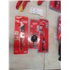 Image 8 : 10 Milwaukee Tools; Flip Knife, 12" Nail Puller, Folding Utility Knife, 11 in 1 Multi Tool,