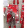 Image 6 : 6 New Milwaukee Pliers ; 8" Cutting , Crimping , High Level 7 in 1 , 8" Long Nose , 