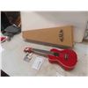 Image 1 : New Kala Sparkle Red Ukulele with Box