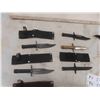 Image 2 : 9 Smaller Daggers & 4 Handles & Sheaths