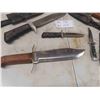Image 2 : 5 Knives & 2 Sheaths - Biggest 15"