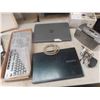 Image 8 : 3 Laptops - Condition Unknown - 1 with Power Cord, New Old Stock Keyboard,