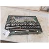 Image 1 : 3/4" Drive Socket set with Extra Extensions, Strong Bar - NO Ratchet