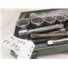 Image 2 : 3/4" Drive Socket set with Extra Extensions, Strong Bar - NO Ratchet